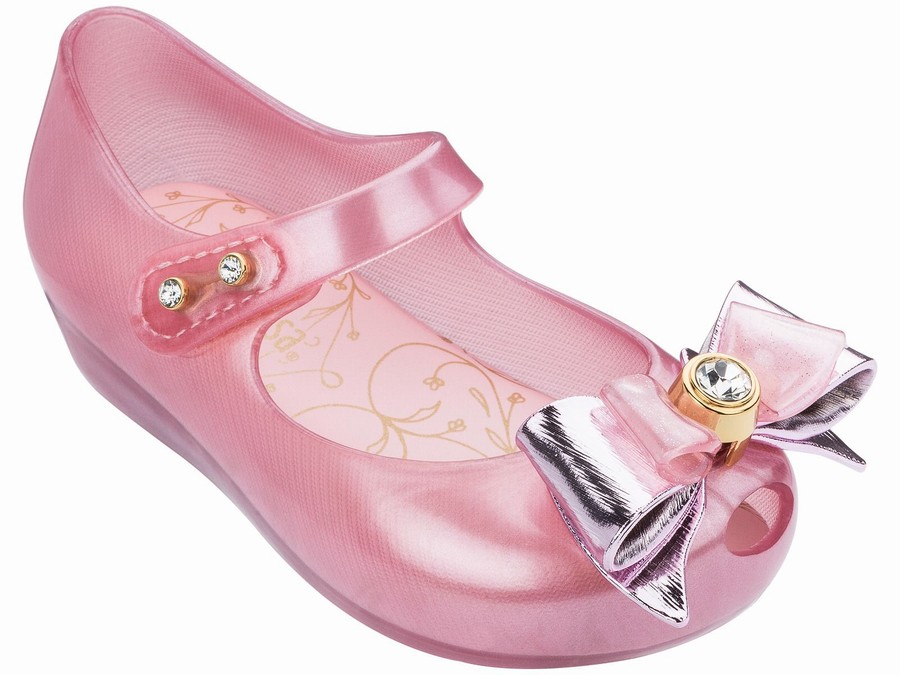 Bailarinas Mini Melissa Ultragirl Jewel Bebe - Rosas - Argentina NOE-501276